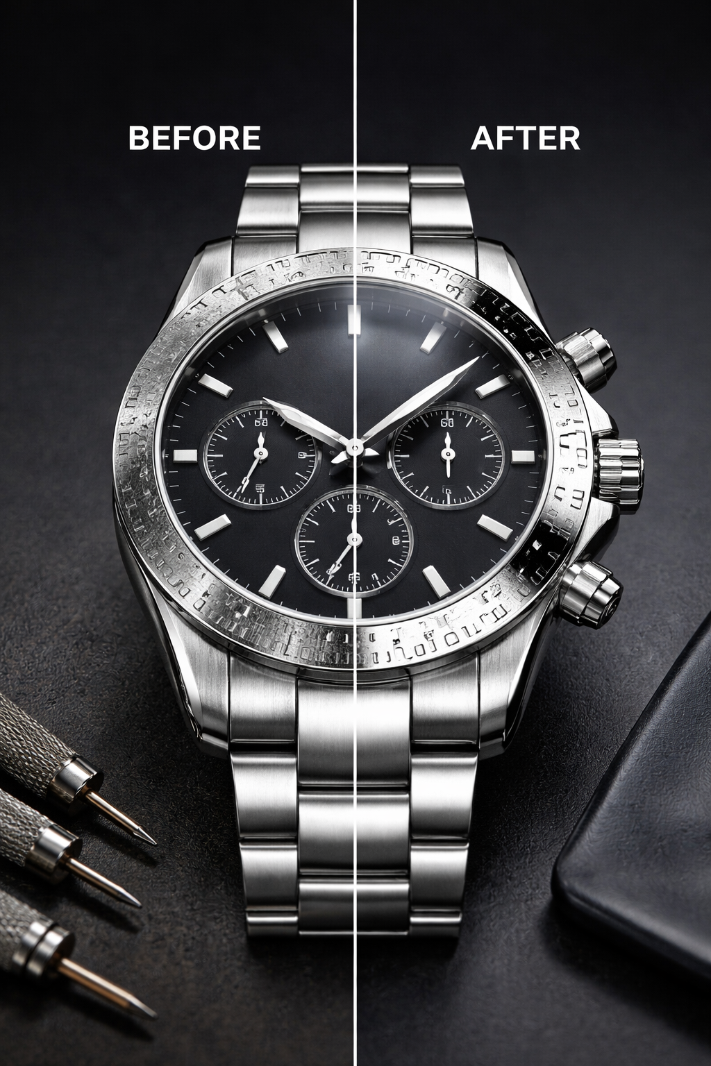 Before after watch