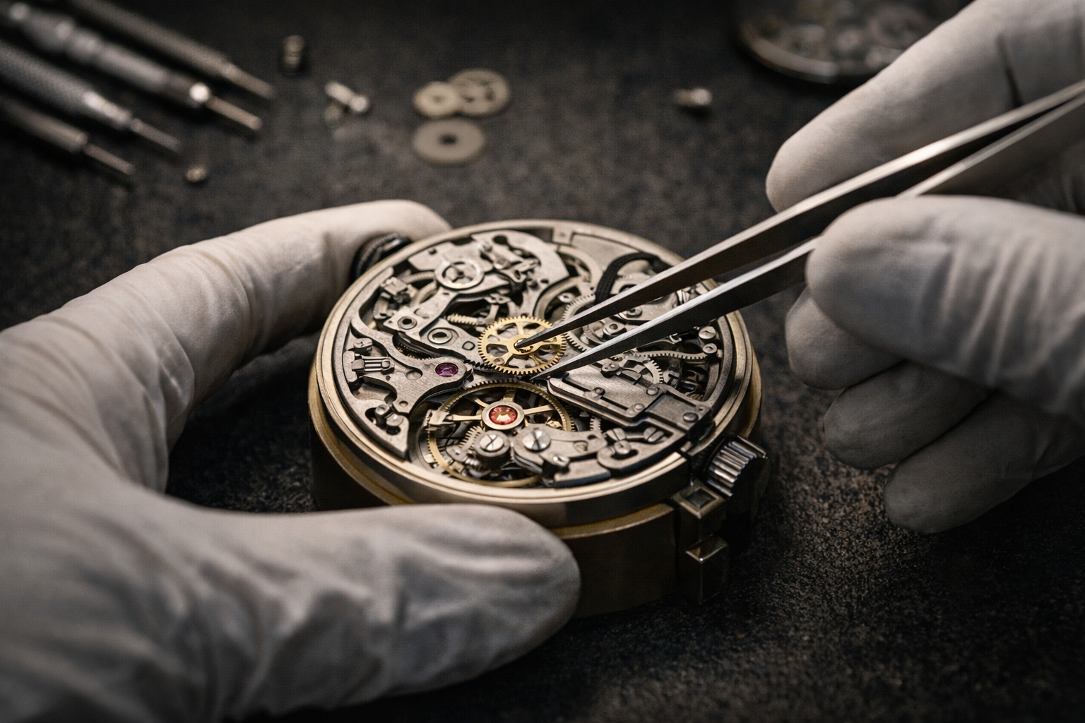 Watch repair detail